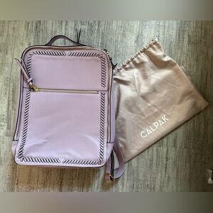 Calpak Pink Laptop Backpack
